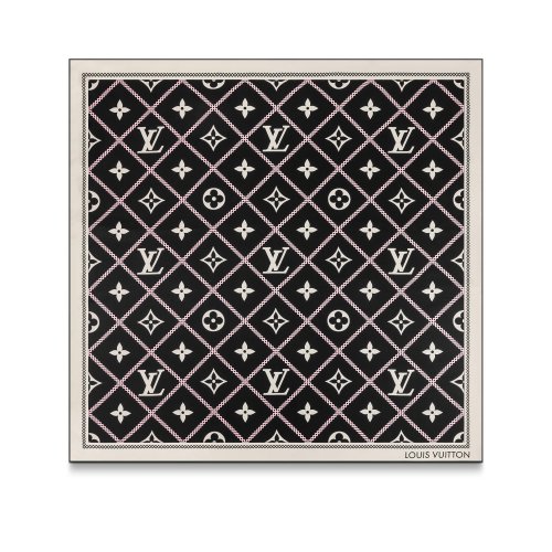 Louis Vuitton Croisillon Square in Black - Women Accessories M77456