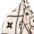 Louis Vuitton Croisillon Shawl in Beige - Women - Accessories M77458