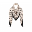Louis Vuitton Croisillon Shawl in Beige - Women - Accessories M77458