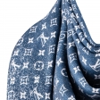 Louis Vuitton Denim Gradient Shawl in Blue - Women - Accessories M77461