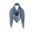 Louis Vuitton Denim Gradient Shawl in Blue - Women - Accessories M77461