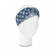 Louis Vuitton Monogram Jacquard Denim Bandeau in Blue - Women - Accessories M77470