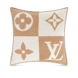 Louis Vuitton LV Checkmate Cushion - Art of Living - Sports and Lifestyle M77864 Beige