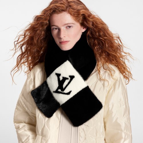 Louis Vuitton Gogram Fur Scarf - Women - Accessories M77866