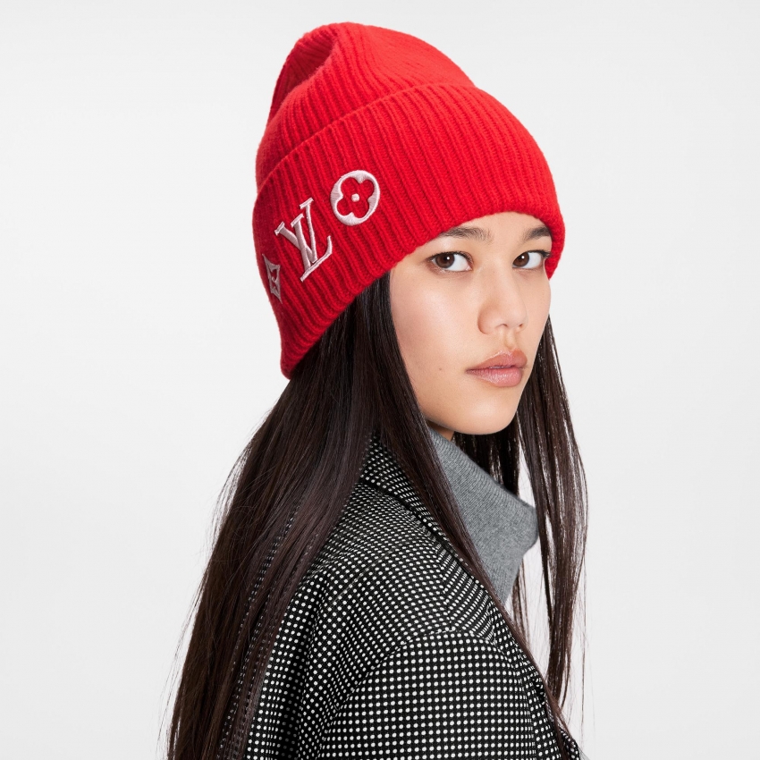 Louis Vuitton LV Headline Beanie - Women - Accessories M77868 Red