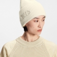 Louis Vuitton LV Headline Beanie - Women - Accessories M77873 White Louis Vuitton LV Headline Beanie - Women - Accessories M77873 White