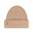 Louis Vuitton LV Spark Beanie - Women - Accessories M77881 Beige Louis Vuitton LV Spark Beanie - Women - Accessories M77881 Beige