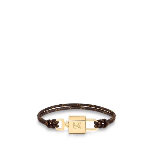Louis Vuitton LV Padlock Bracelet Monogram - Women - Fashion Jewelry M8015F