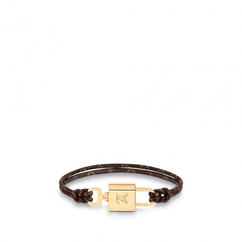 Louis Vuitton LV Padlock Bracelet Monogram - Women - Fashion Jewelry M8015F