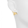 Louis Vuitton Louisette Stud Earrings in Gold - Women - Accessories M80267