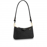 Louis Vuitton Easy Pouch On Strap Monogram Empreinte Leather - Women - Small Leather Goods M80349 Black