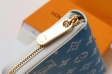 Louis Vuitton Zippy Wallet Autres Toiles Monogram in Blue - Small Leather Goods M80360
