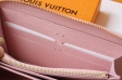 Louis Vuitton Zippy Wallet Autres Toiles Monogram in Light Pink - Small Leather Goods M80361