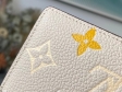 Louis Vuitton Card Holder Monogram Empreinte Leather in Beige - M80401BG