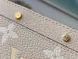 Louis Vuitton Card Holder Monogram Empreinte Leather in Beige - M80401BG