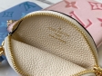 Louis Vuitton Trio Pouch Monogram Empreinte Leather in Rose - Small Leather Goods M80407