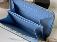 Louis Vuitton Zippy Coin Purse Monogram Empreinte Leather in Blue - Small Leather Goods M80408