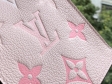 Louis Vuitton Petit Sac Plat Monogram Empreinte Leather in Pink - Small Leather Goods M80449PI