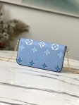 Louis Vuitton Felicie Pochette Monogram Empreinte Leather in Blue - Small Leather Goods M80498BL