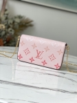 Louis Vuitton Felicie Pochette Monogram Empreinte Leather in Pink - Small Leather Goods M80498PI