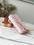 Louis Vuitton Felicie Pochette Monogram Empreinte Leather in Pink - Small Leather Goods M80498PI