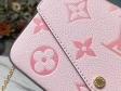 Louis Vuitton Felicie Pochette Monogram Empreinte Leather in Pink - Small Leather Goods M80498PI