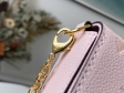 Louis Vuitton Felicie Pochette Monogram Empreinte Leather in Pink - Small Leather Goods M80498PI