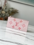 Louis Vuitton Felicie Pochette Monogram Empreinte Leather in Pink - Small Leather Goods M80498PI