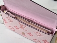 Louis Vuitton Felicie Pochette Monogram Empreinte Leather in Pink - Small Leather Goods M80498PI