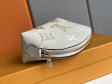 Louis Vuitton Cosmetic Pouch Monogram Empreinte Leather in Beige - Travel M80502BG