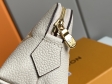 Louis Vuitton Cosmetic Pouch Monogram Empreinte Leather in Beige - Travel M80502BG