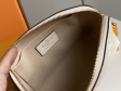 Louis Vuitton Cosmetic Pouch Monogram Empreinte Leather in Beige - Travel M80502BG