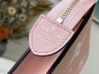 Louis Vuitton Toiletry Pouch 26 Monogram Empreinte Leather in Pink - Travel M80504PI