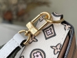 Louis Vuitton Félicie Strap & Go Autres Toiles Monogram in Beige - Handbags M80695