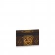 Louis Vuitton Double Card Holder Monogram Other in Brown - Men - Small Leather Goods M81006
