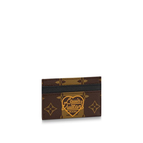 Louis Vuitton Double Card Holder Monogram Other in Brown - Men - Small Leather Goods M81006