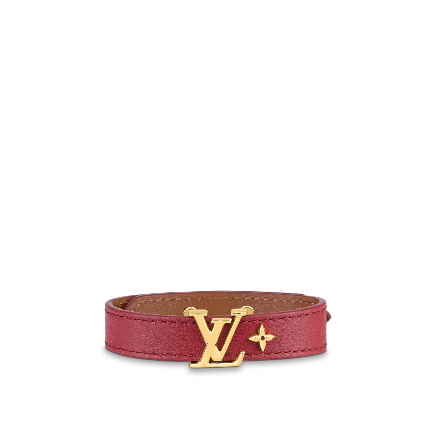 Louis Vuitton LV Iconic Leather Bracelet Other Leathers - Women - Accessories M8106F Red