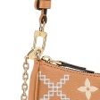 Louis Vuitton Easy Pouch On Strap Monogram Empreinte Leather in Beige - Women - Small Leather Goods M81137