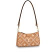 Louis Vuitton Easy Pouch On Strap Monogram Empreinte Leather in Beige - Women - Small Leather Goods M81137