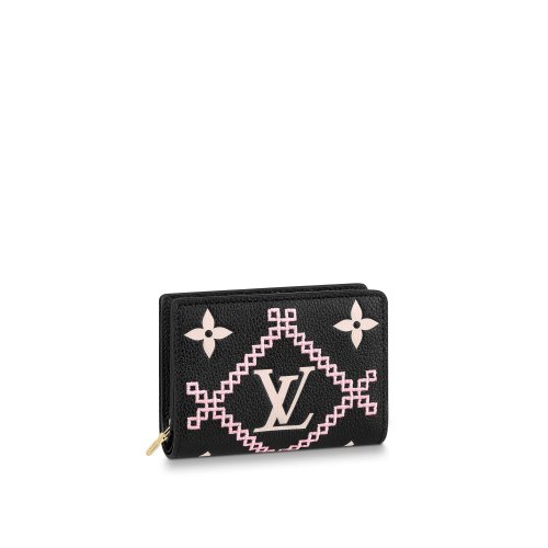 Louis Vuitton Cléa Wallet Monogram Empreinte Leather in Black - Women - Small Leather Goods M81139