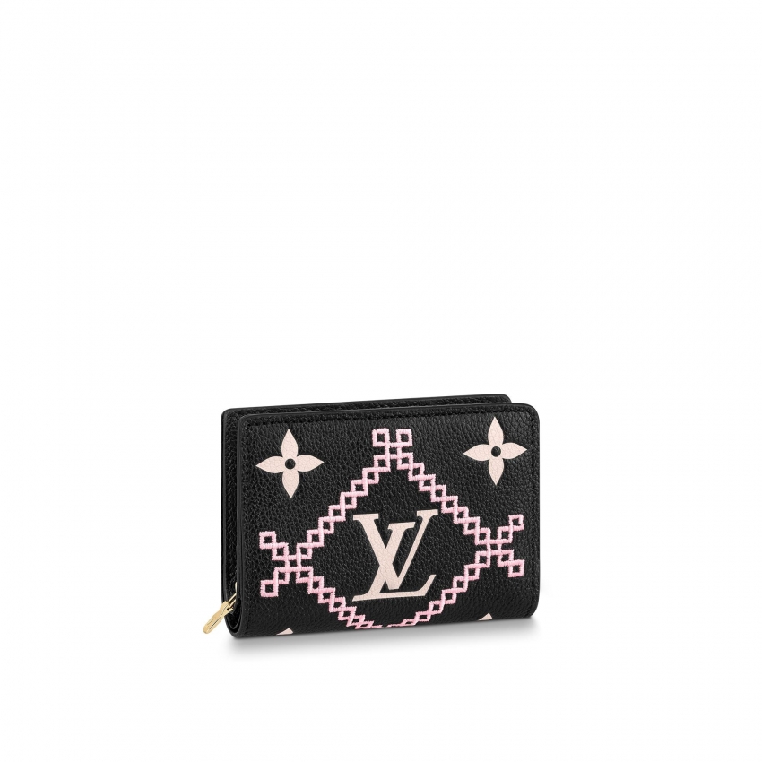 Louis Vuitton Cléa Wallet Monogram Empreinte Leather in Black - Women - Small Leather Goods M81139