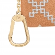 Louis Vuitton Key Pouch Monogram Empreinte Leather in Beige - Women - Small Leather Goods M81165