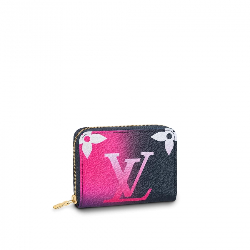 Louis Vuitton Zippy Coin Purse Autres Toiles Monogram - Women - Small Leather Goods M81270 Midnight Fuchsia