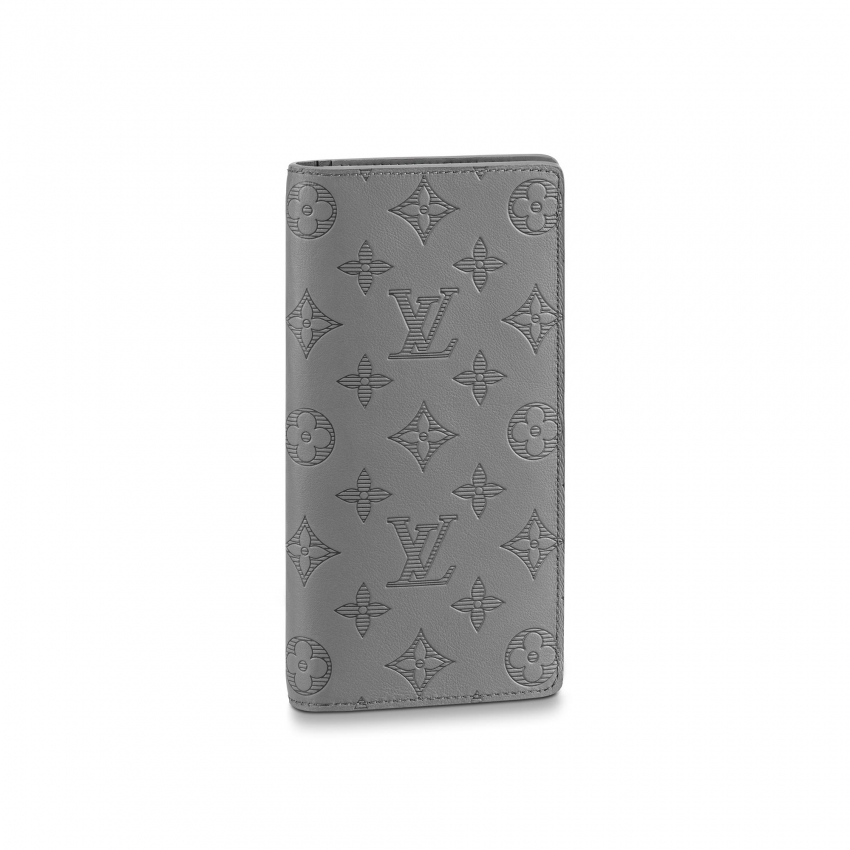 Louis Vuitton Brazza Wallet Monogram Shadow - Men - Small Leather Goods M81335