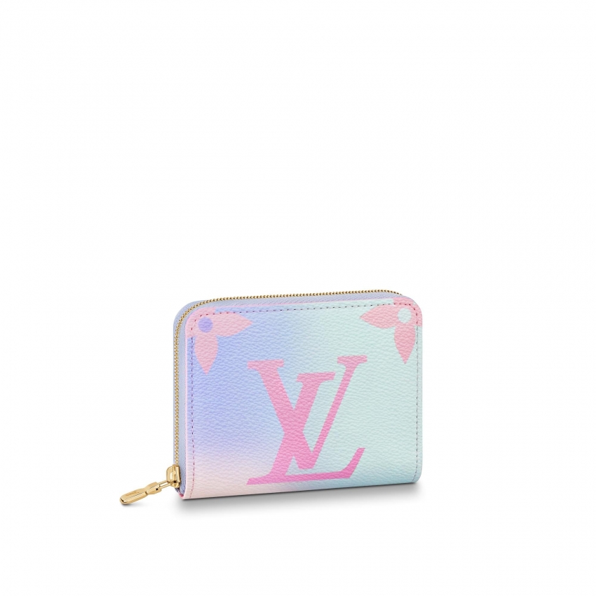 Louis Vuitton Zippy Coin Purse Autres Toiles Monogram - Women - Small Leather Goods M81388 Sunrise Pastel