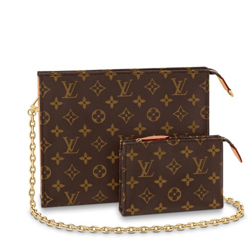 Louis Vuitton Toiletry Pouch On Chain Monogram - Women - Small Leather Goods M81412
