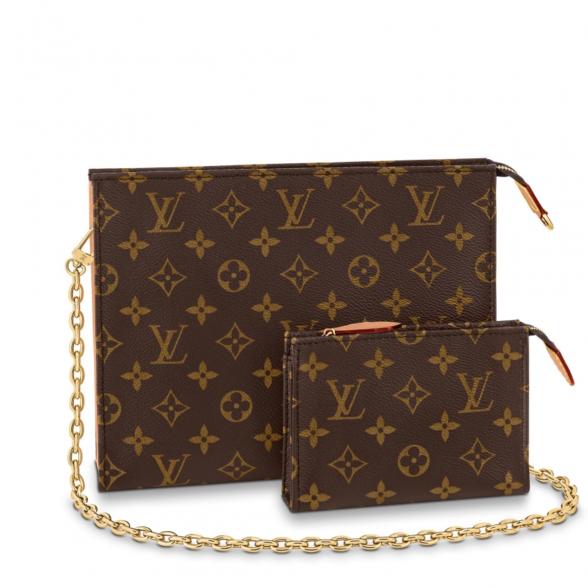Louis Vuitton Toiletry Pouch On Chain Monogram - Women - Small Leather Goods M81412