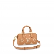 Louis Vuitton Nano Speedy Bicolor Monogram Empreinte Leather - Women - Small Leather Goods M81457 Arizona / Beige