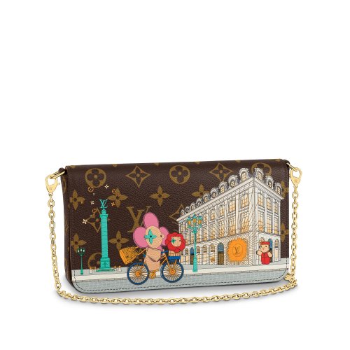 Louis Vuitton Félicie Pochette Monogram - Women - Small Leather Goods M81545