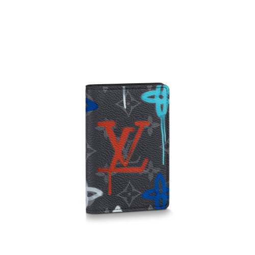 Louis Vuitton Pocket Organizer Monogram Other - Men - Small Leather Goods M81817 MULTICOLOR LIGHTS